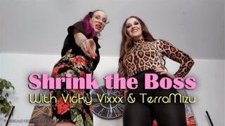 Shrink The Boss - Vicky Vixxx & TerraMizu - HD 720 MP4
