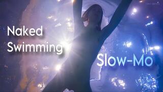 Naked Swimming in the Pool: Filmed Underwater