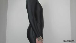 Black Full Body Swimsuit