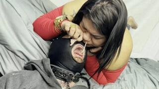 Snot & Spit Obedience – Beh Makes Him Swallow It All # SD MOBILE - Goddess Beh