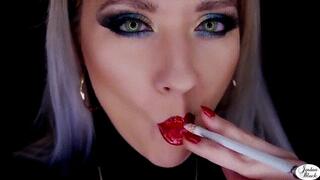 My lipstick stained cigarette [1080p, wmv]
