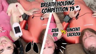 4k Ziva Fey - Breath Holding Competition 19 With Vincent LaCroix