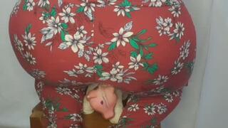 Intense session of poorly directed gases caused by poor nutrition