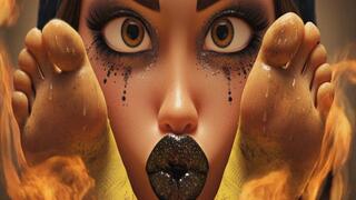 BLACK LIPSTICK ENCHANTRESS SOLES