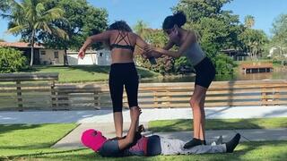 FOOTBOY! TRAMPOLINE? SAMETHING!!! PART 2