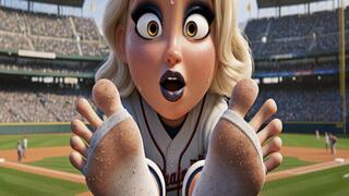 SWEATY BASEBALL SOLES AFTERMATCH