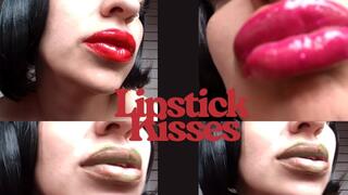 Lipstick Fetish kissing
