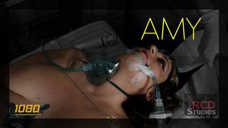 In ICU: Amy (CPR, RESUS, DEFIB, AMBU, INTUB)