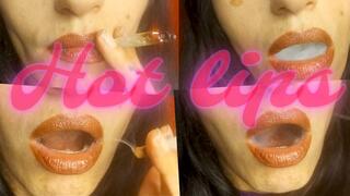 Natural lips smocking