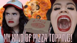 My Kind Of Pizza Topping! CUSTOM Ft Raquel Roper - 4K