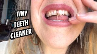 TINY TEETH CLEANER for GIANTESS BRIANNA KELLY