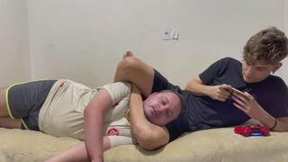 MASTER J CHOKE AND FOOT DOM