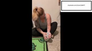 Sommerstimetats Itchy feet after gym and work