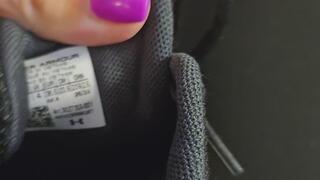 Sasquatch on top of shoes