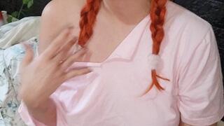 Two cigs, hoarse voice, very wheezing exhale, spitting phlegm and coughing a lot