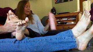 HIS AND HER HIGH ARCHES