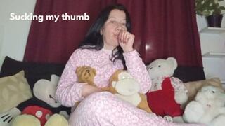 Sucking my thumb