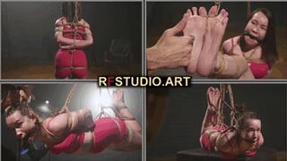 Lada - Bondage Seance with Suspension for Cute Rope Bunny (UHD 4K MP4)