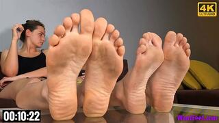 Step-Sisters Dirty Big Feet - 4K MP4