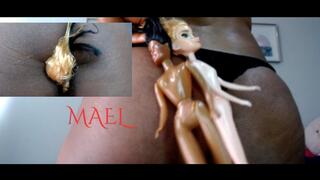 Tiny Bitches Brain Crushing - Ebony Unaware Giantess Ass Smothering