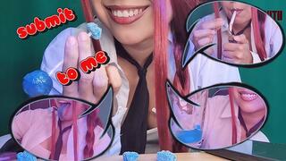 Makima subduing tinys vore part 1