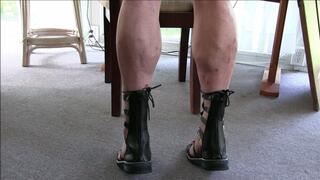 Pink Fox, the gladiatrix sandals