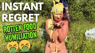 Scarlett’s Rotten Revenge: Messy Humiliation with ROTTEN FOOD