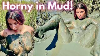 Rubbing My Nipples & Clit in Smelly Mud