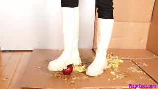 Crush Festival with Boots - Food Crushing - HD MP4