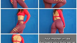 Your mother-in-law discovers your little secret and turns you into her slave