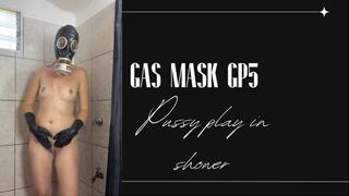 gas mask gp5 shower pussy play