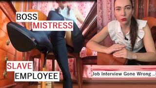 Dominant Lady Boss - Job Interview