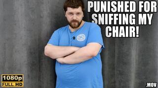 KingMarti: Caught And Punished For Sniffing My Chair - Full HD 1080p - MOV