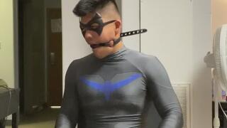 Nightwing in a chair tie 2