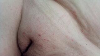 German BBW milf shaving pussy