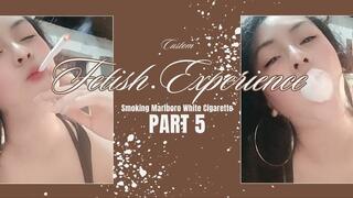 Custom - PART 5 - Fetish Experience Smoking Marlboro Red Cigarette - POV - RP