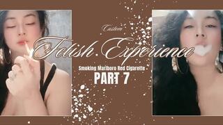 Share Custom - PART 7 - Fetish Experience Smoking Marlboro Red Cigarette - POV - RP