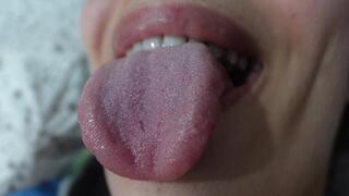 I hiccup, my nipple is on my head and milk is flowing from it, then I play with my mouth, make bubbles with my saliva and suck my finger in 4k