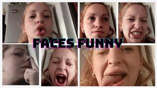 Funny faces, thousands of faces, face fetish