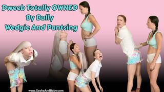 Dweeb totally OWNED by Bully - Wedgie and Pantsing - Fetish - Pignose Atomic - Frontal - Kinky Taboo -