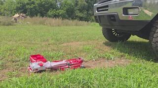 Fire truck runover