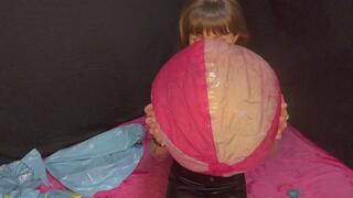 Over 30 minutes of inflatable ball fun