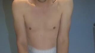 Desperate Diaperboy humps his pillow in a very soggy Diaper and FAILS to CUM!