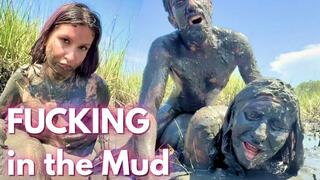 Fucking Each Other Senseless in Mud | Hardcore Rough & Filthy Sex in Public