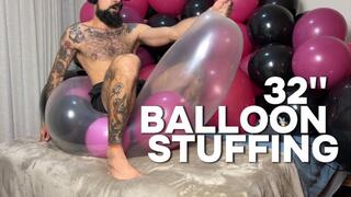 Blowing Balloons Inside Balloons - NON POP play