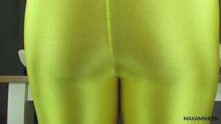 Yellow Cycle Shorts & Wand