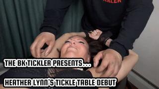 HEATHER LYNN’S TICKLE TABLE DEBUT