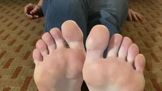 Naughty Dick & Foot Play