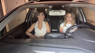 Naomi and Beatrix in italian felony traffic stop actions