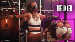 Automated Tickling - Ballgagged and Muzzled Charlie Lou (Full HD 1080p, 50fps)